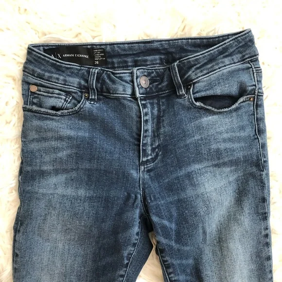 Armani Jeans Super Skinny Lift up size 26